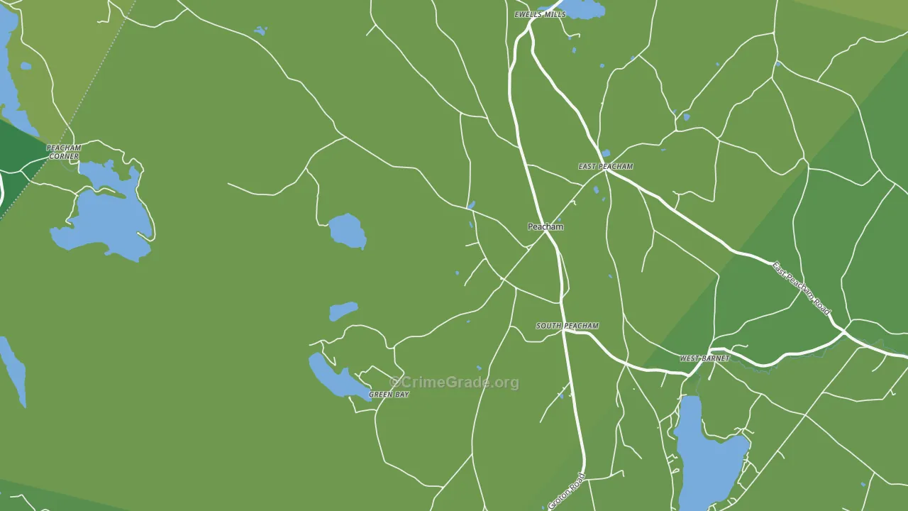05862, VT Map of Vehicle Theft Rates