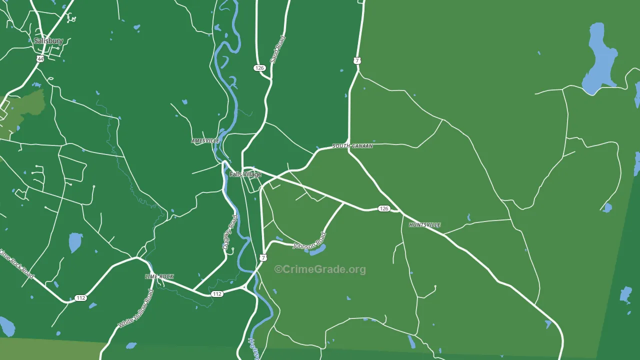 06031, CT Map of Vehicle Theft Rates