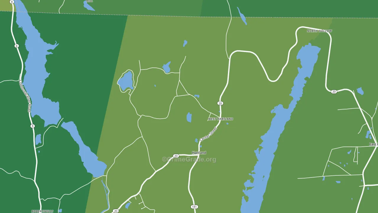 06091, CT Map of Vehicle Theft Rates