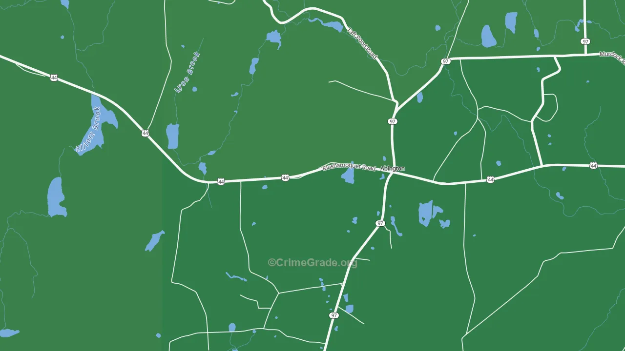 06230, CT Map of Vehicle Theft Rates