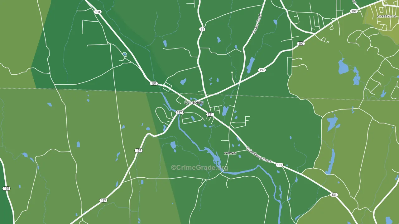 06262, CT Map of Vehicle Theft Rates