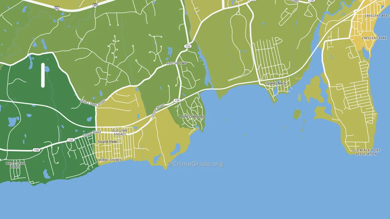06376, CT Map of Vehicle Theft Rates
