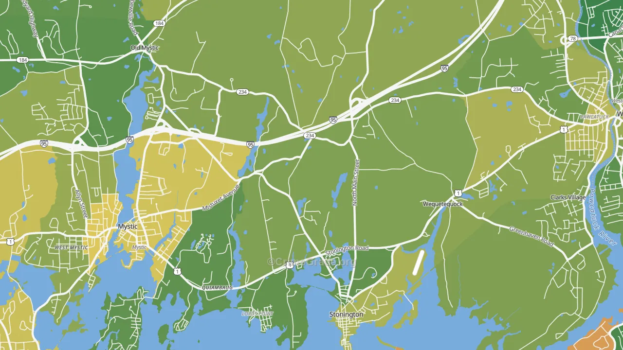06378, CT Map of Vehicle Theft Rates