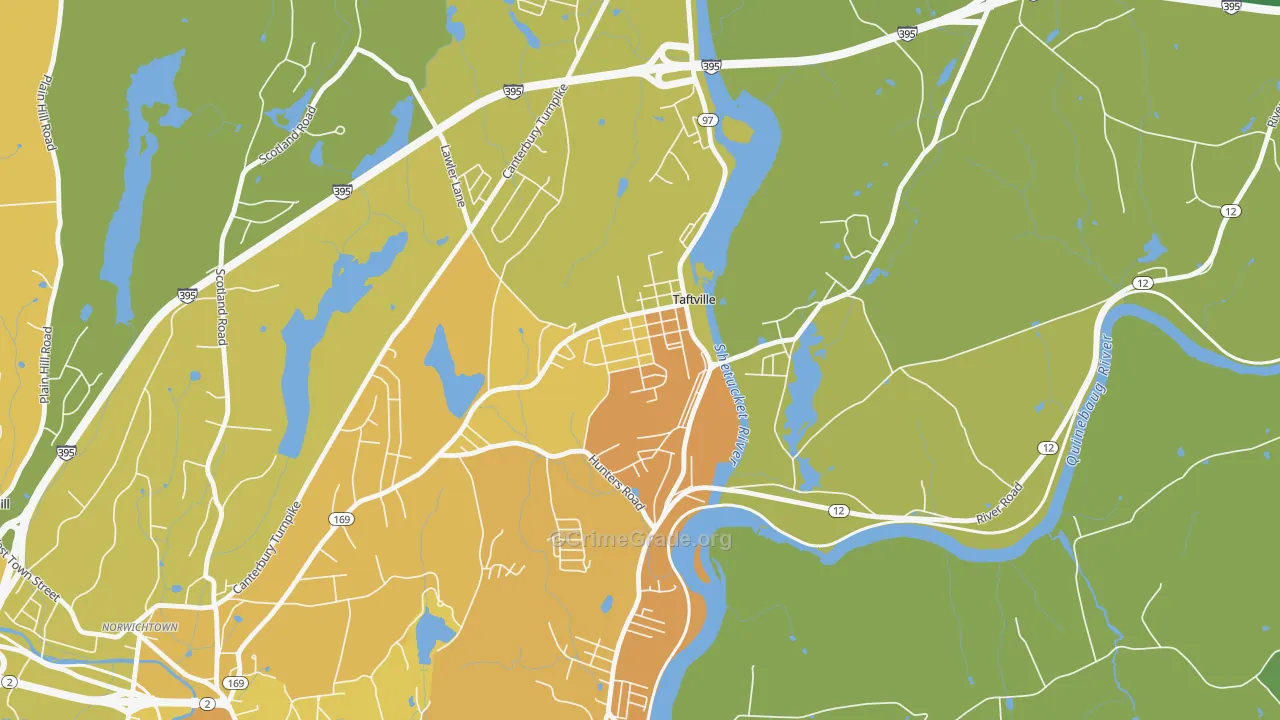 06380, CT Map of Vehicle Theft Rates