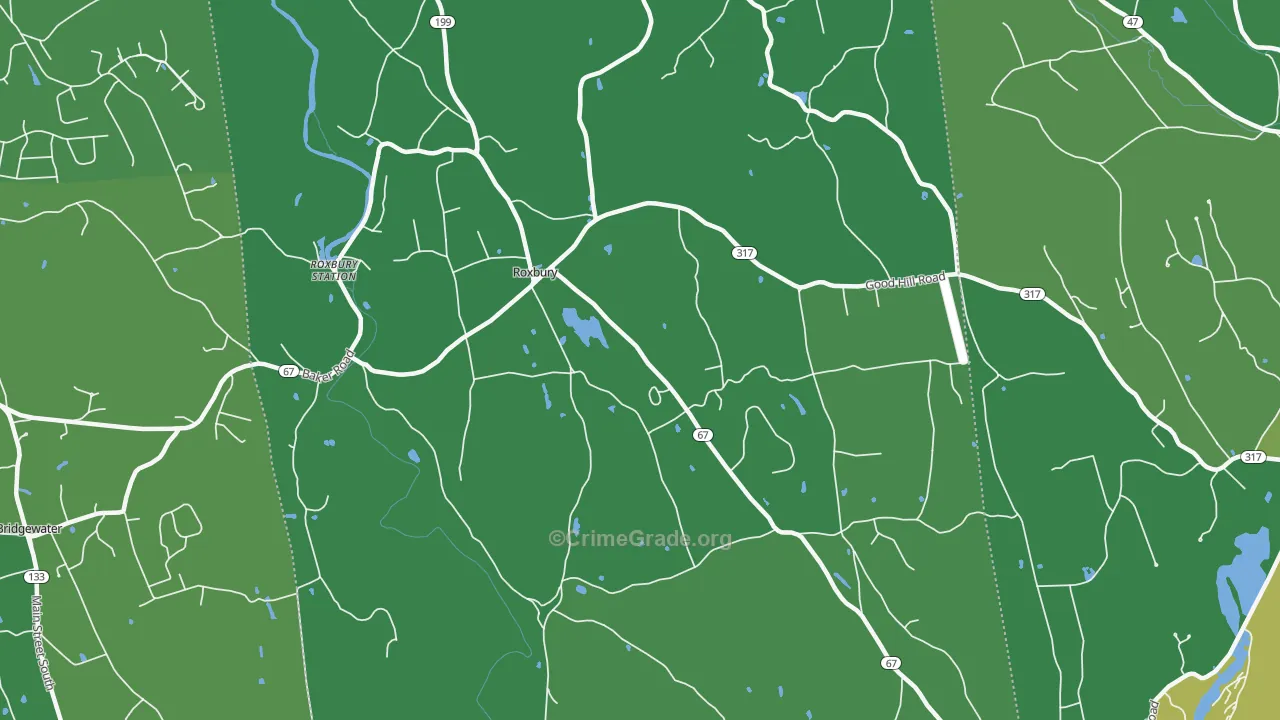 06783, CT Map of Vehicle Theft Rates