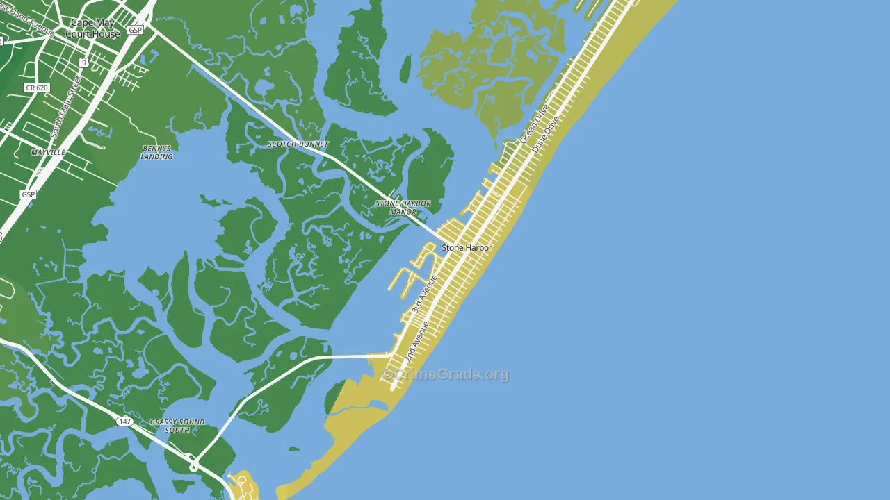 08247, NJ Map of Vehicle Theft Rates
