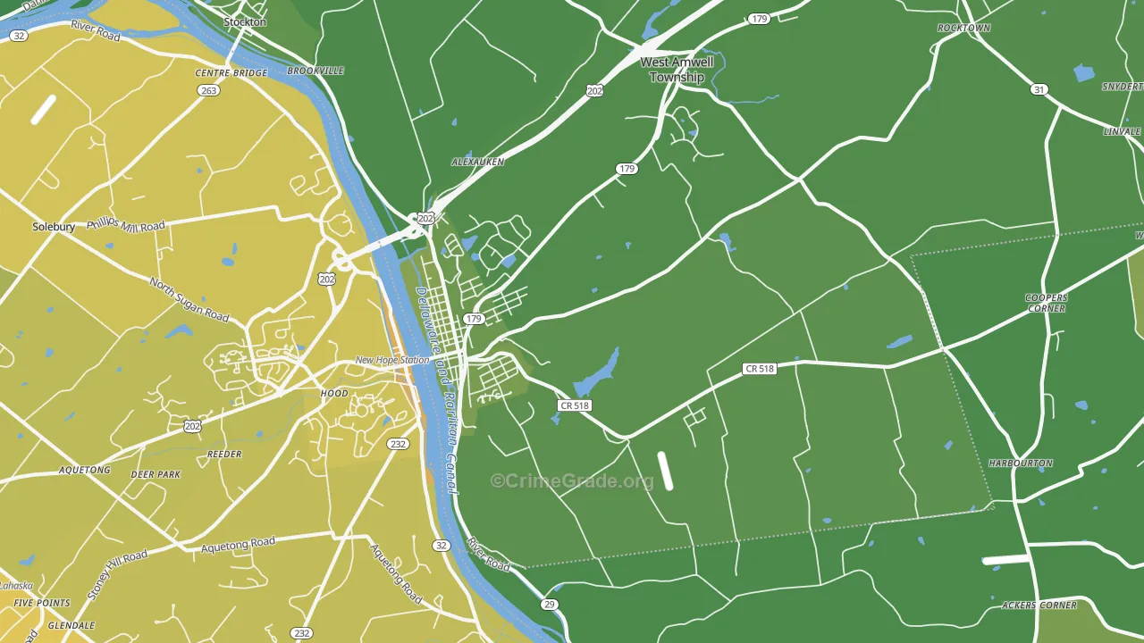 08530, NJ Map of Vehicle Theft Rates