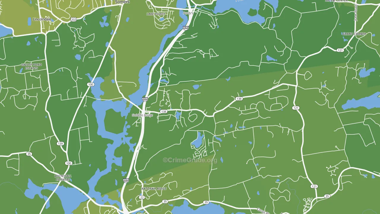 10526, NY Map of Vehicle Theft Rates