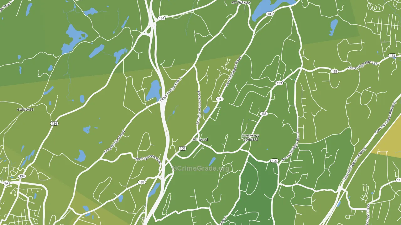 10546, NY Map of Vehicle Theft Rates