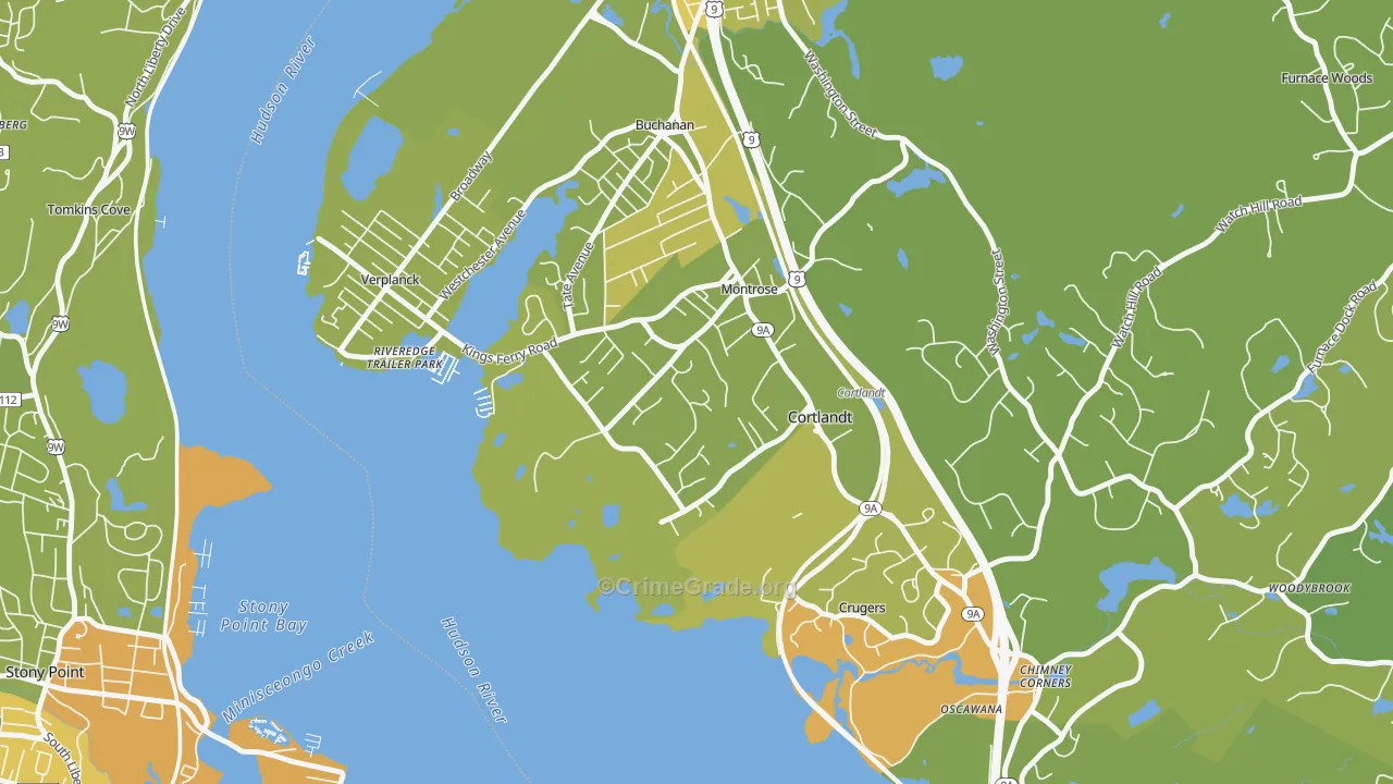 10548, NY Map of Vehicle Theft Rates