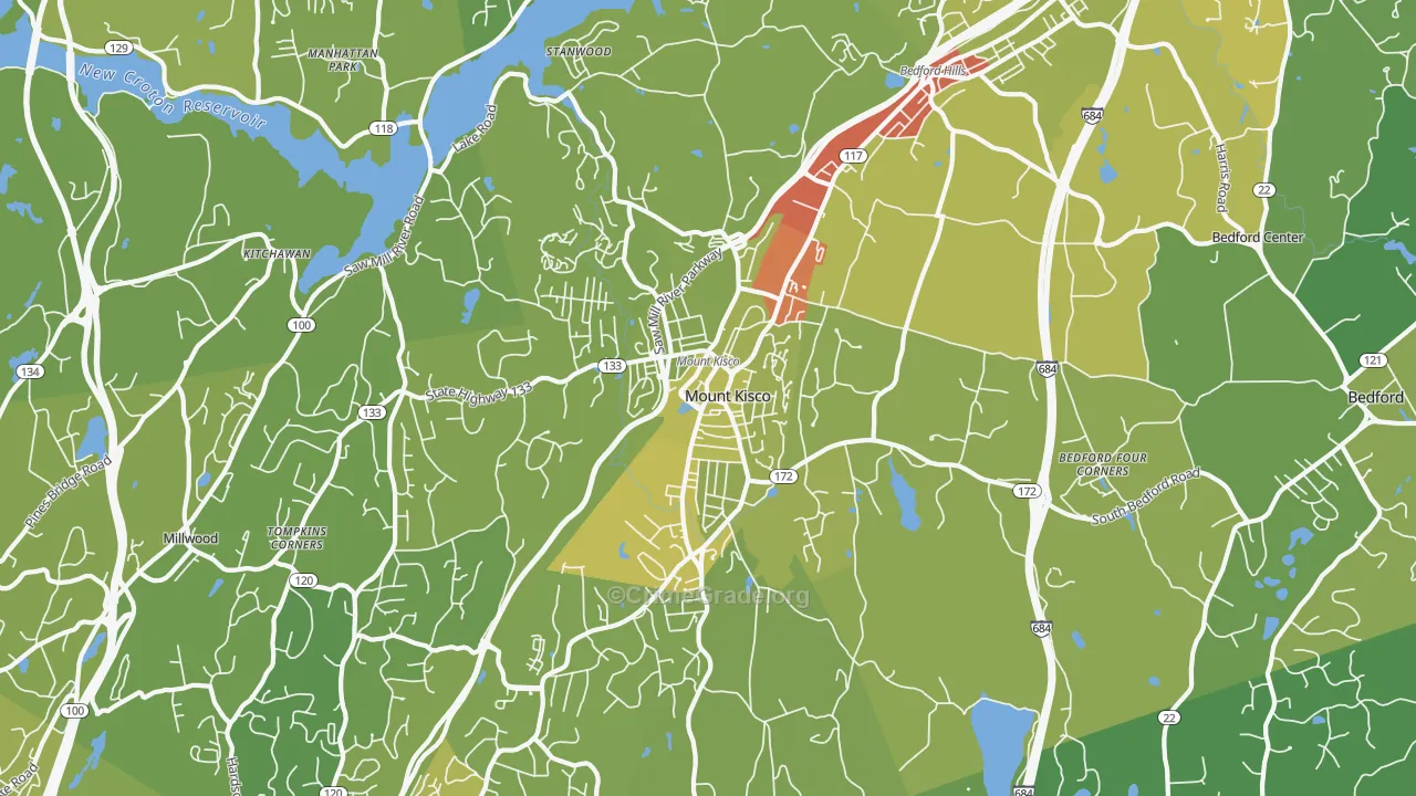 10549, NY Map of Vehicle Theft Rates