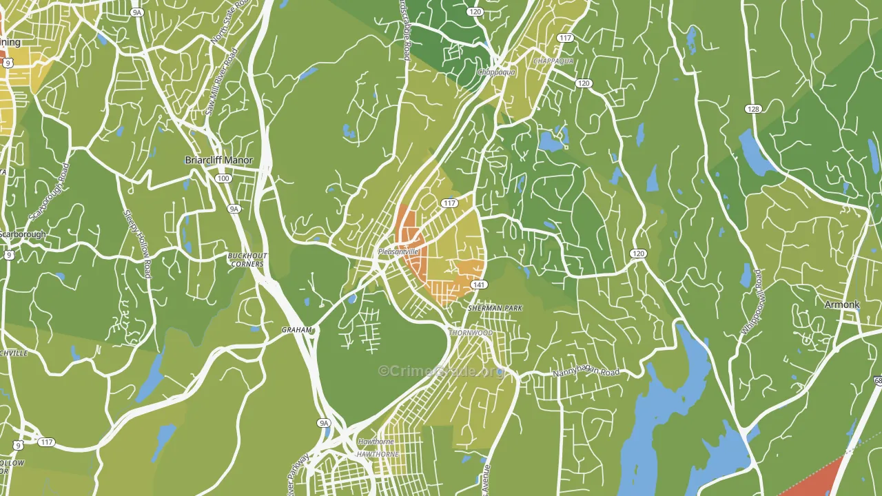10570, NY Map of Vehicle Theft Rates