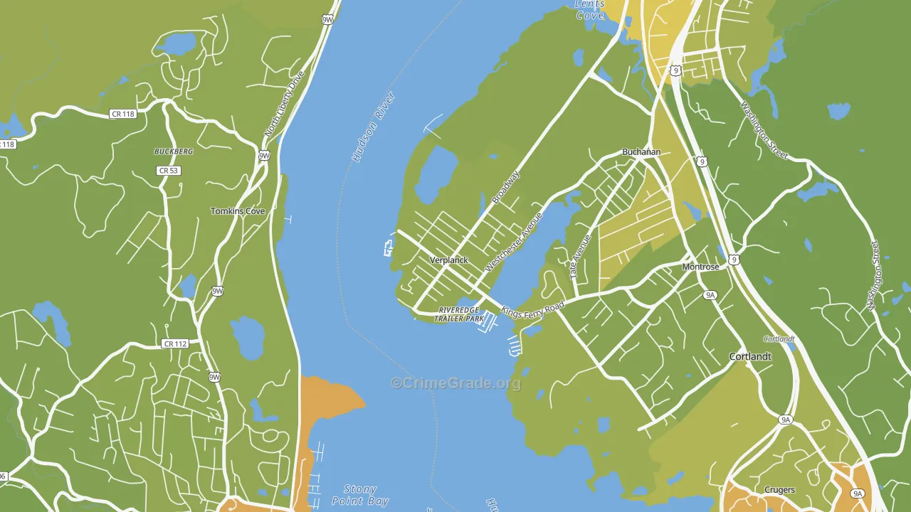 10596, NY Map of Vehicle Theft Rates