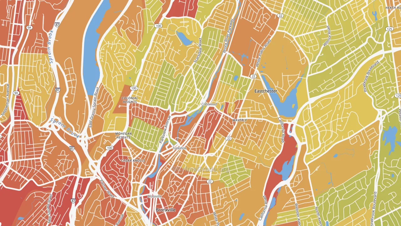 10707, NY Map of Vehicle Theft Rates