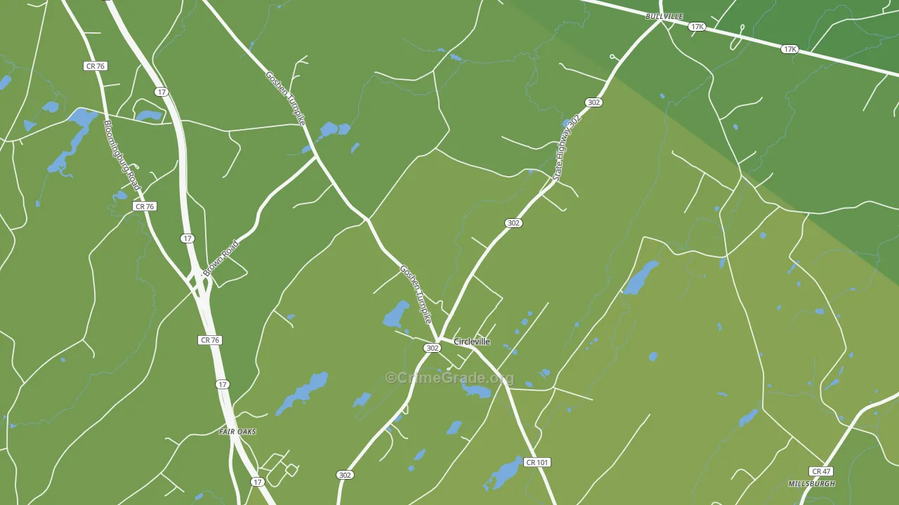 10919, NY Map of Vehicle Theft Rates