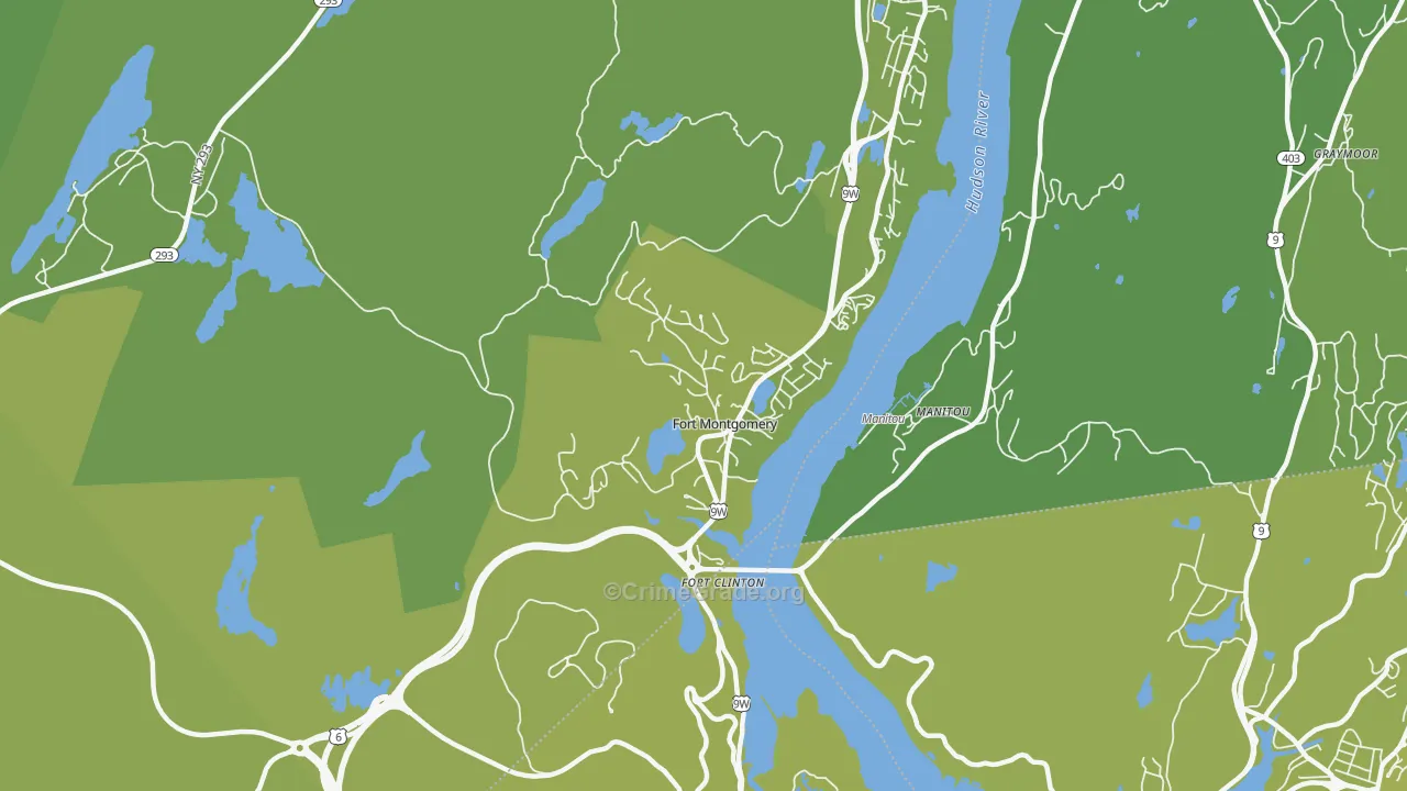 10922, NY Map of Vehicle Theft Rates