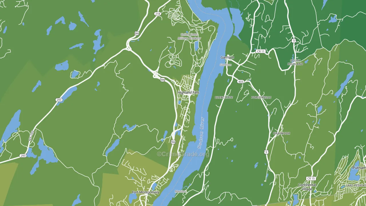 10928, NY Map of Vehicle Theft Rates