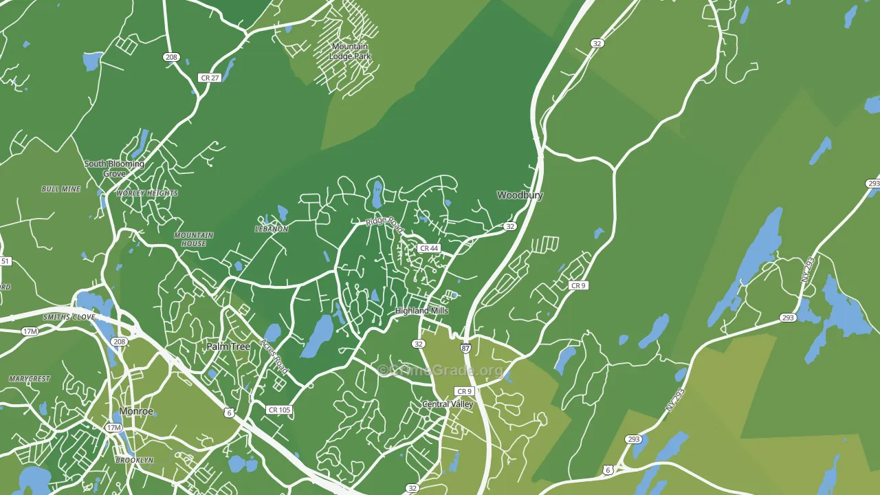 10930, NY Map of Vehicle Theft Rates