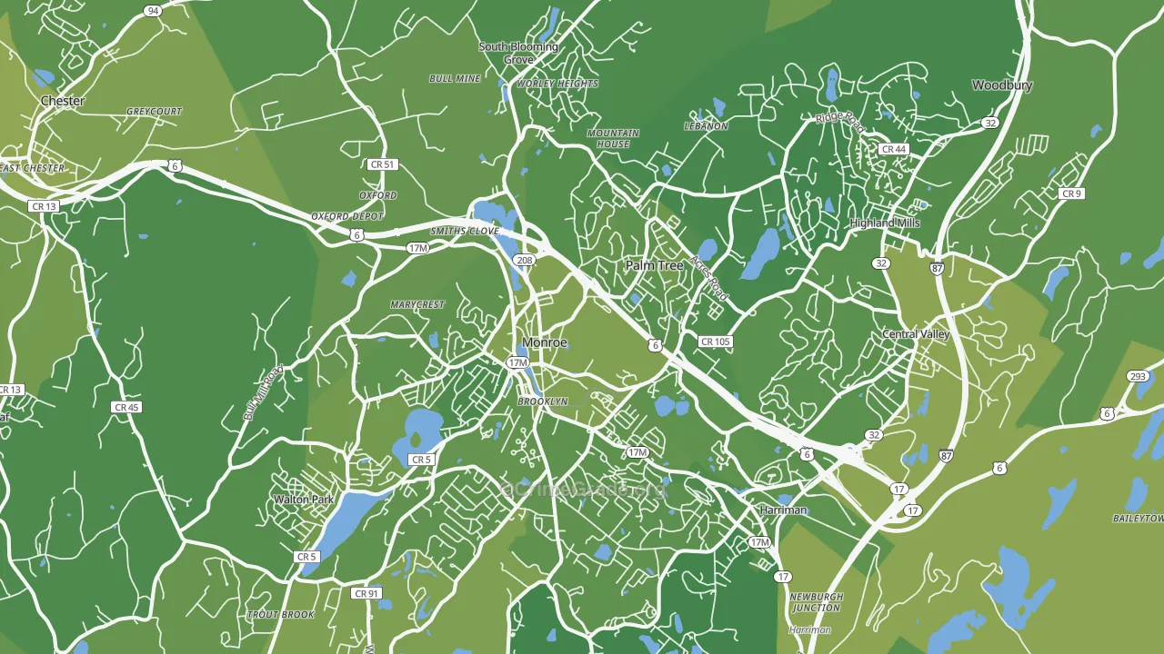 10950, NY Map of Vehicle Theft Rates