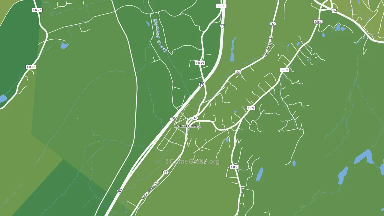 10953, NY Map of Vehicle Theft Rates