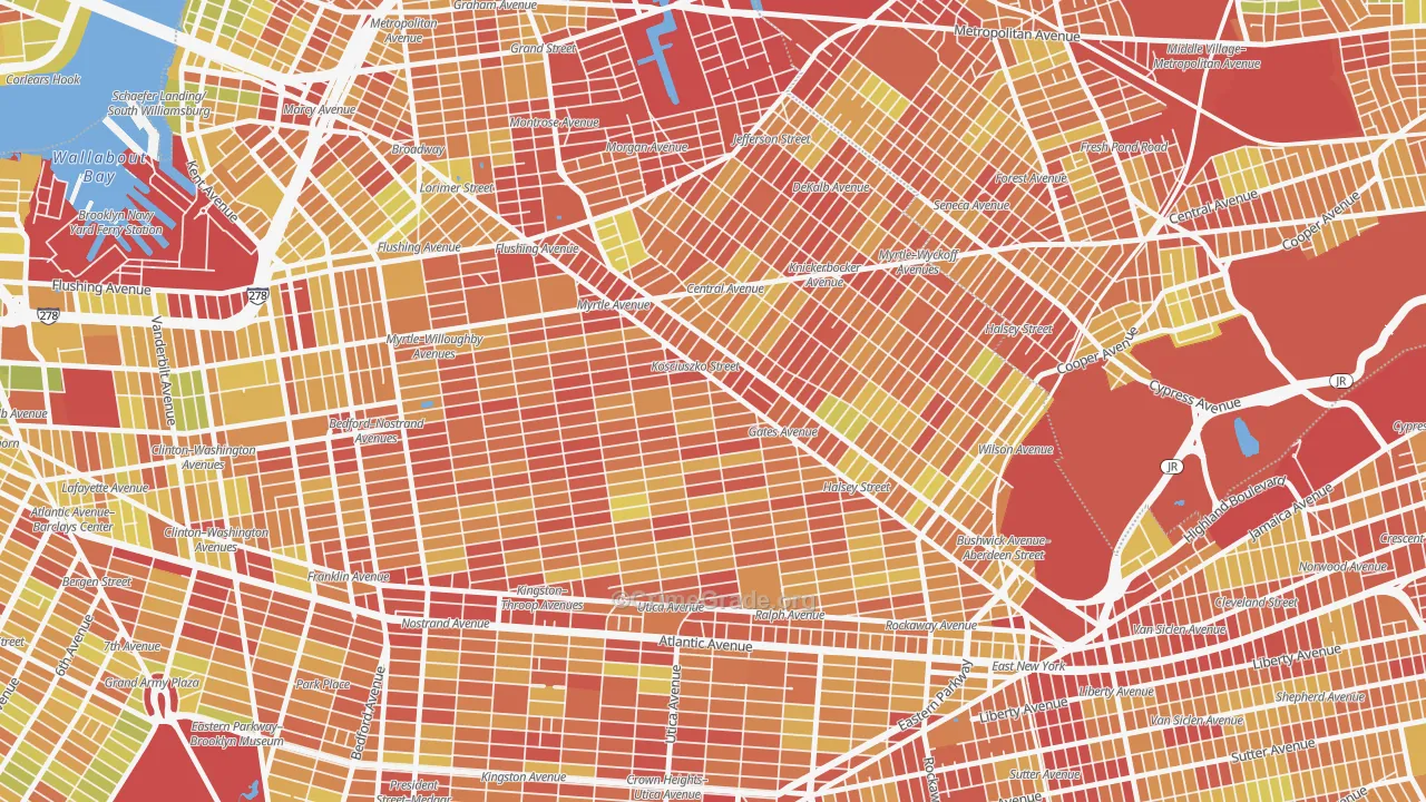 11221, NY Map of Vehicle Theft Rates