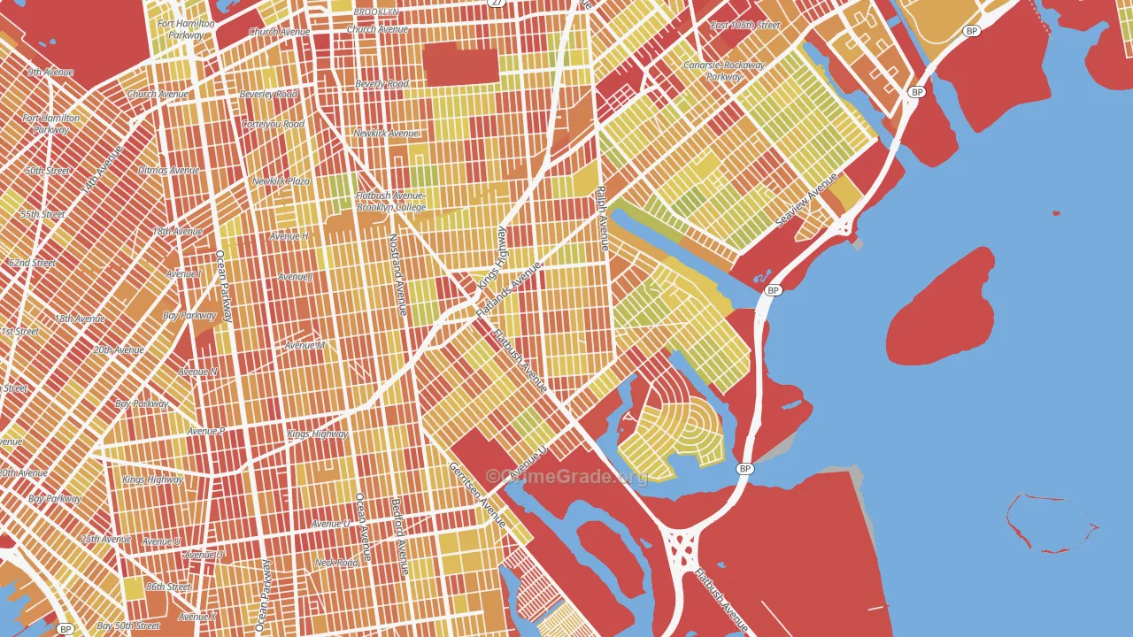 11234, NY Map of Vehicle Theft Rates