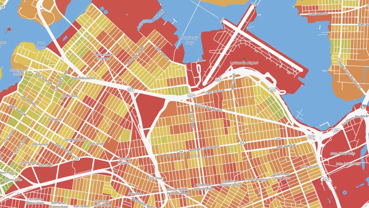 11370, NY Map of Vehicle Theft Rates
