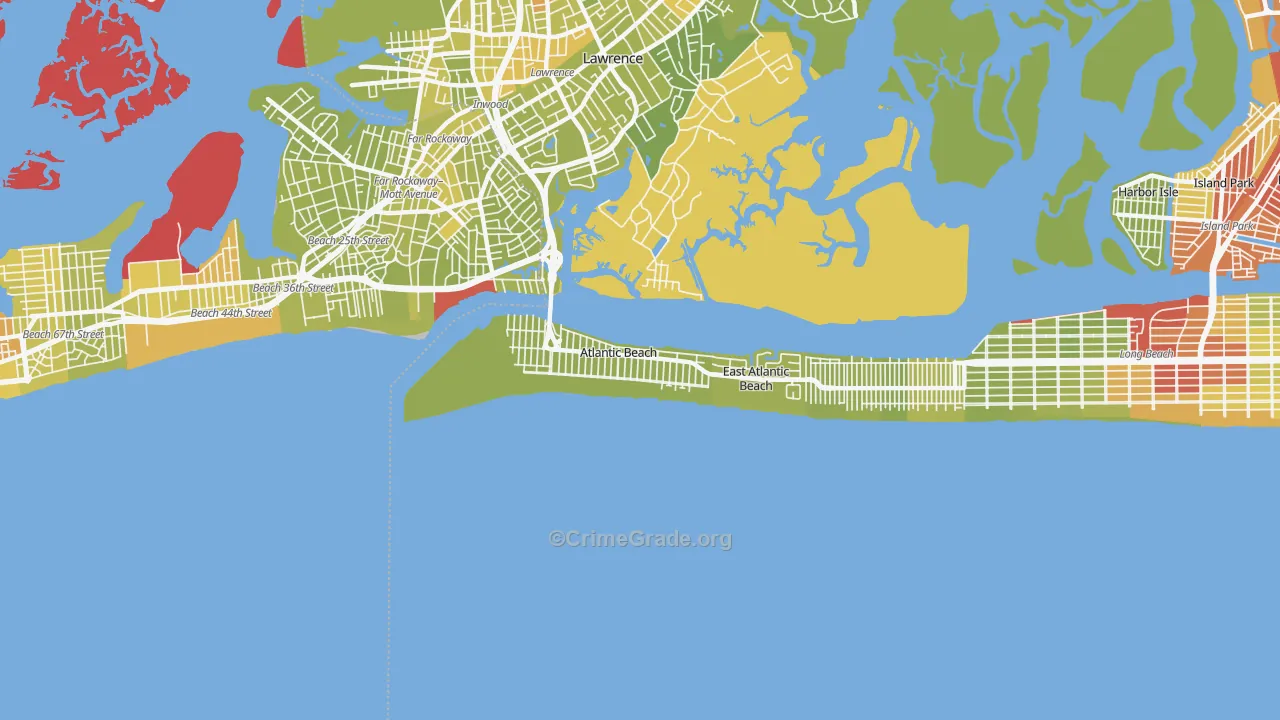 11509, NY Map of Vehicle Theft Rates