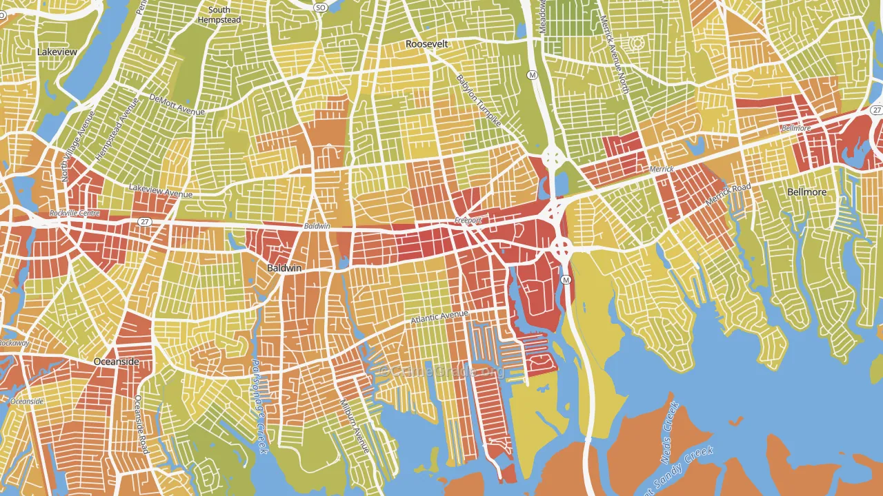11520, NY Map of Vehicle Theft Rates