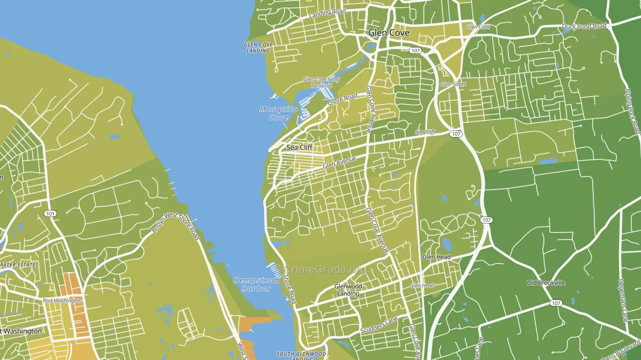 11579, NY Map of Vehicle Theft Rates