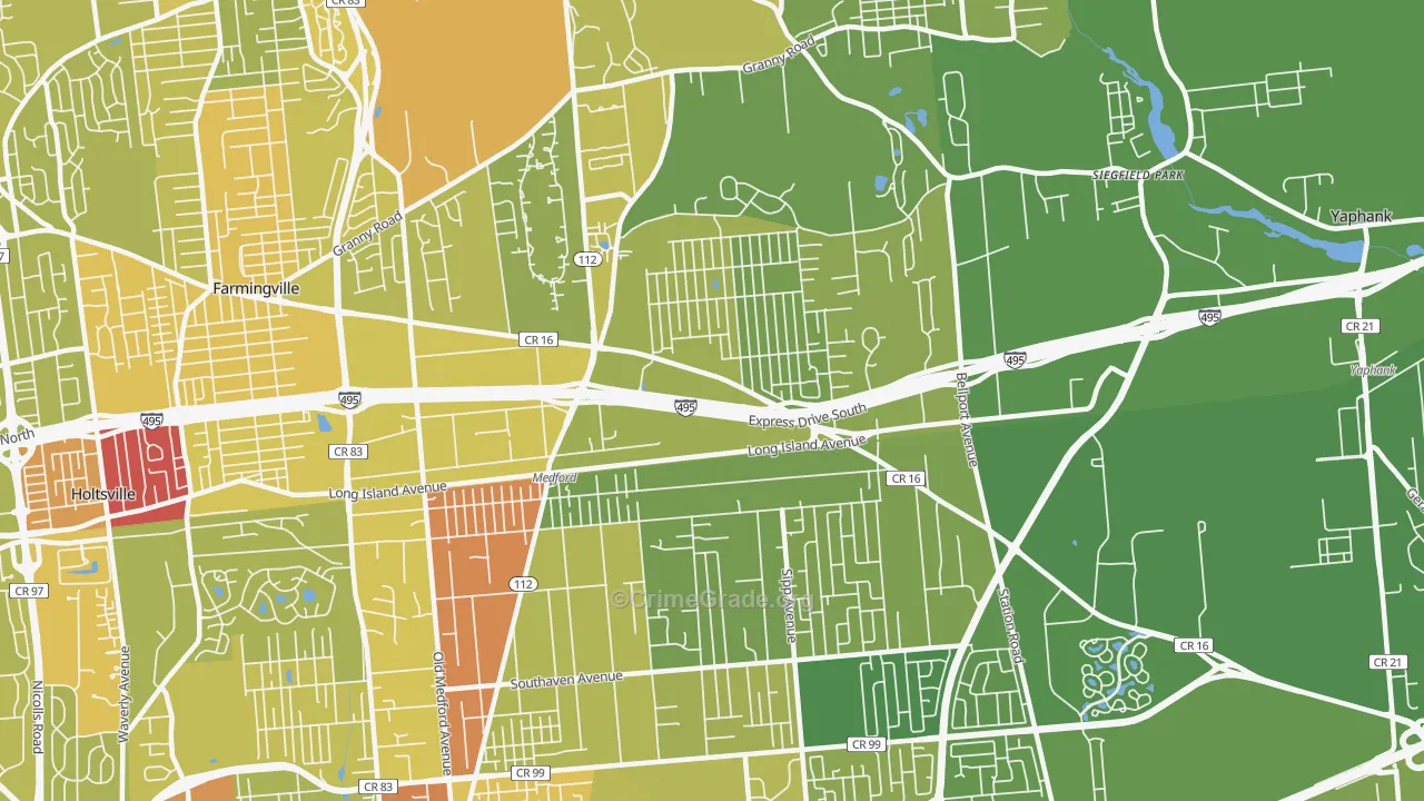 11763, NY Map of Vehicle Theft Rates