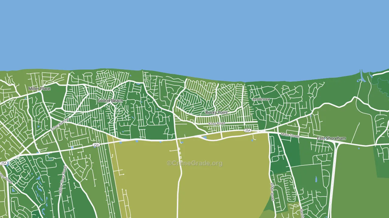 11778, NY Map of Vehicle Theft Rates
