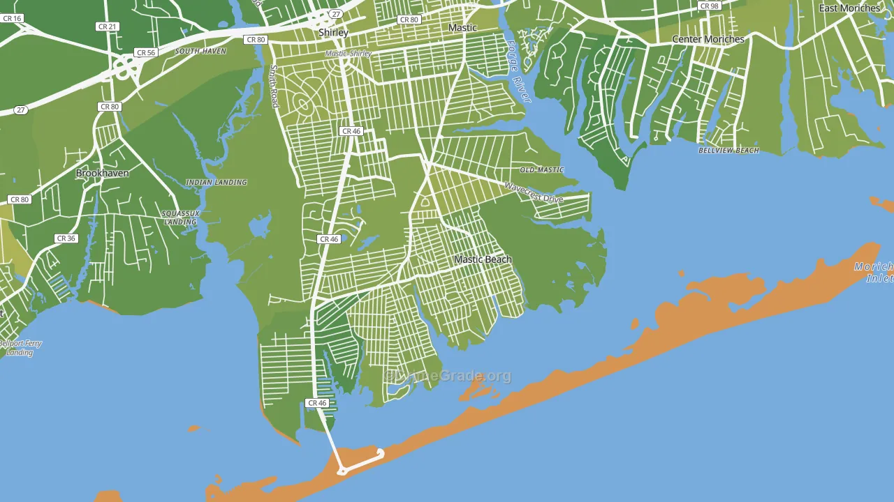 11951, NY Map of Vehicle Theft Rates