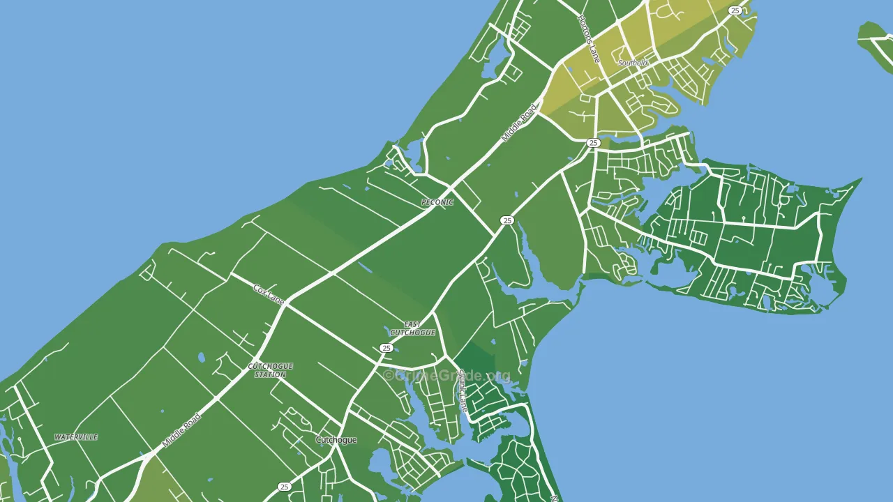 11958, NY Map of Vehicle Theft Rates