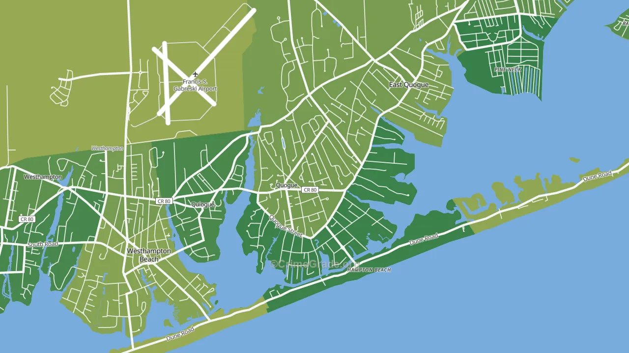 11959, NY Map of Vehicle Theft Rates
