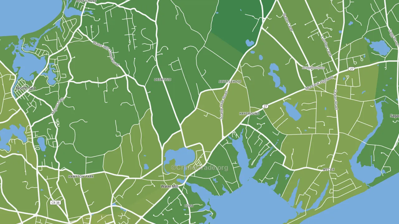 11976, NY Map of Vehicle Theft Rates