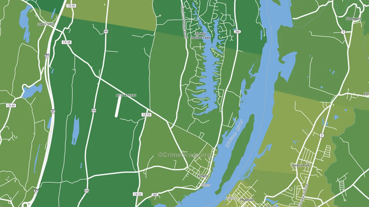12015, NY Map of Vehicle Theft Rates