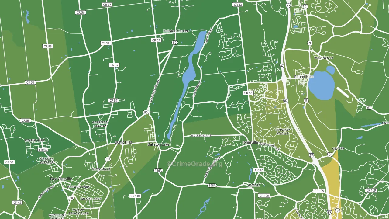 12019, NY Map of Vehicle Theft Rates