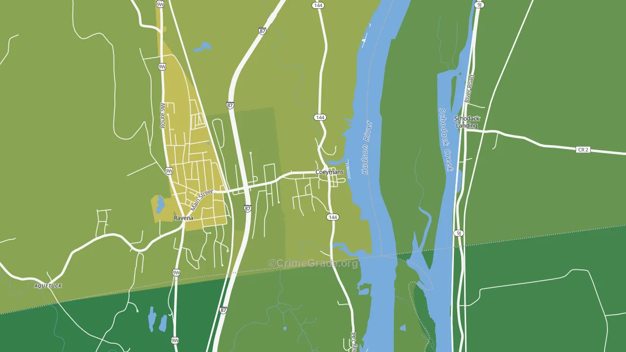 12045, NY Map of Vehicle Theft Rates