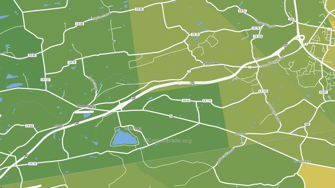 12056, NY Map of Vehicle Theft Rates