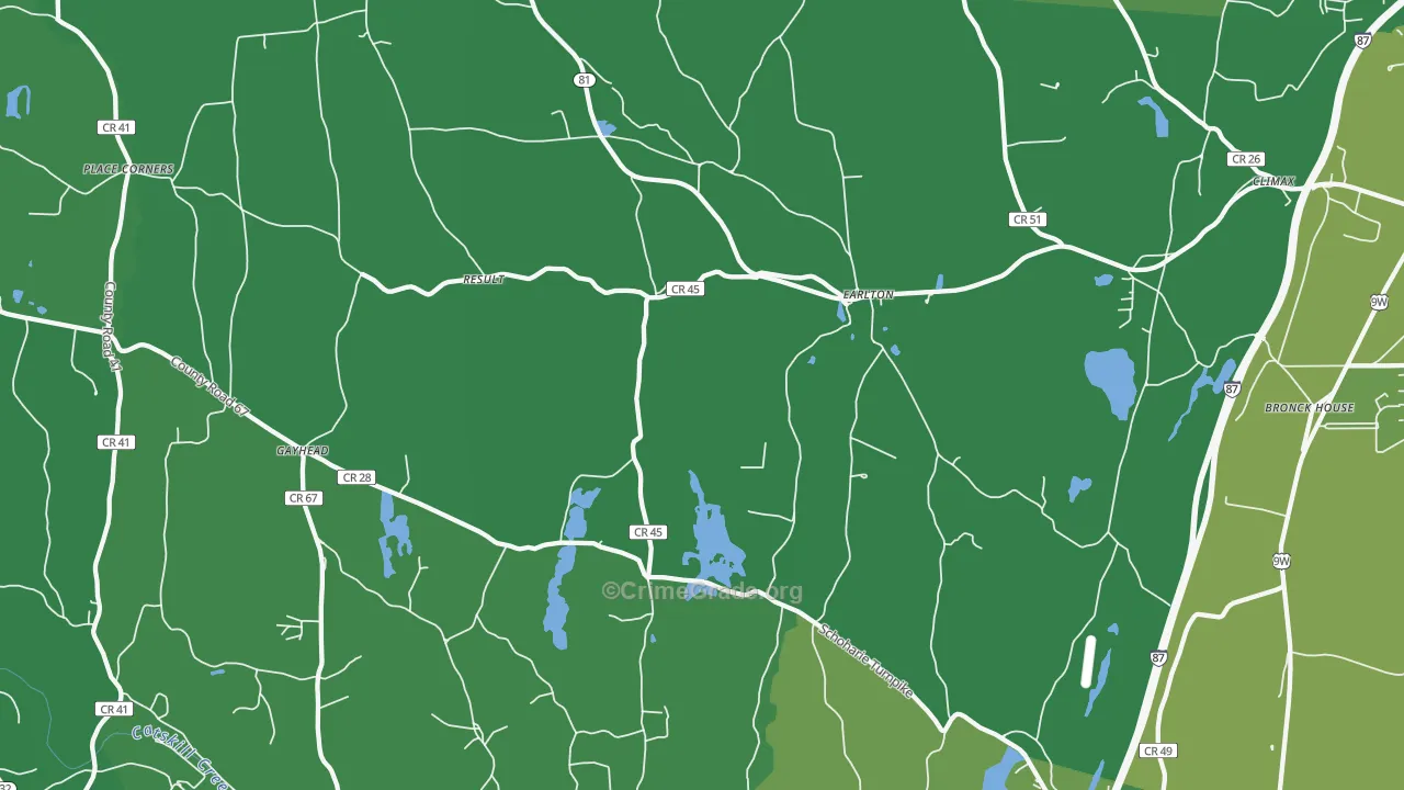 12058, NY Map of Vehicle Theft Rates