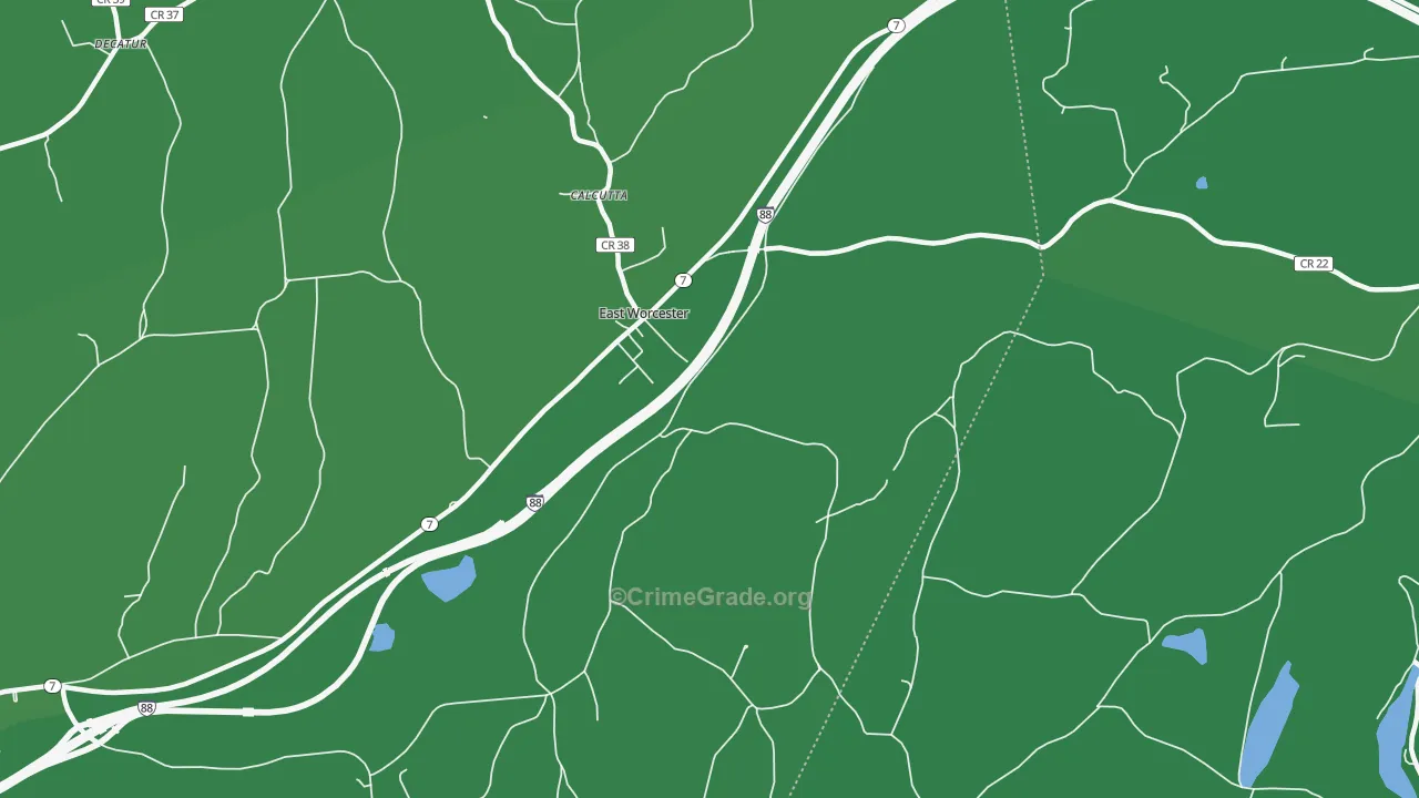 12064, NY Map of Vehicle Theft Rates