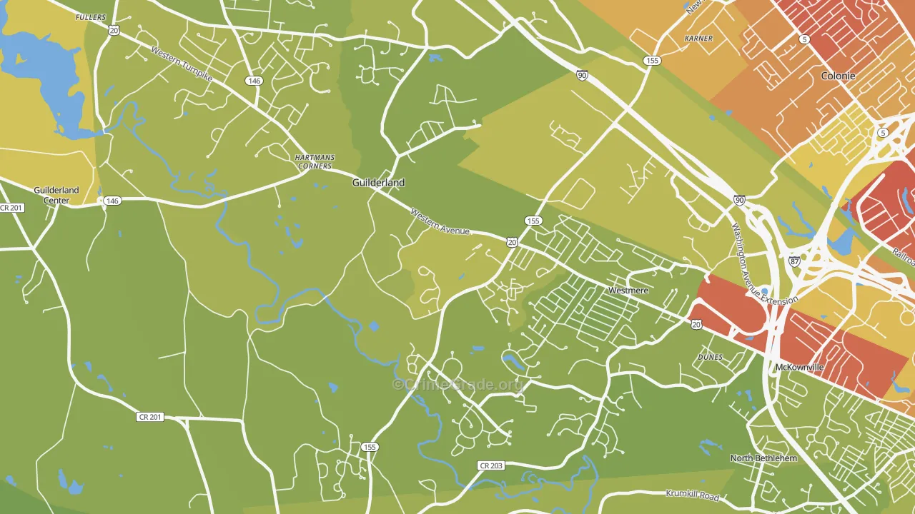 12084, NY Map of Vehicle Theft Rates