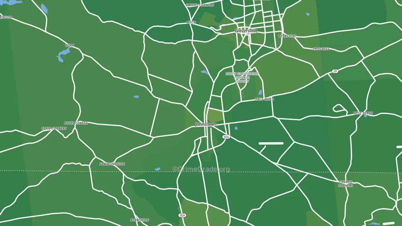 12095, NY Map of Vehicle Theft Rates