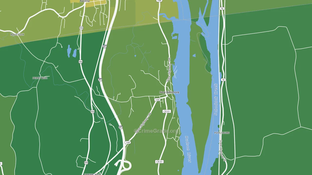 12124, NY Map of Vehicle Theft Rates
