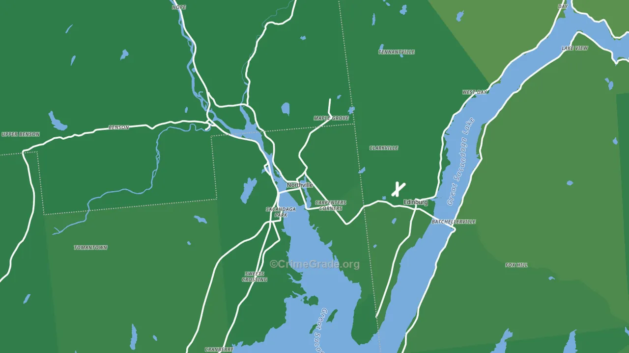 12134, NY Map of Vehicle Theft Rates
