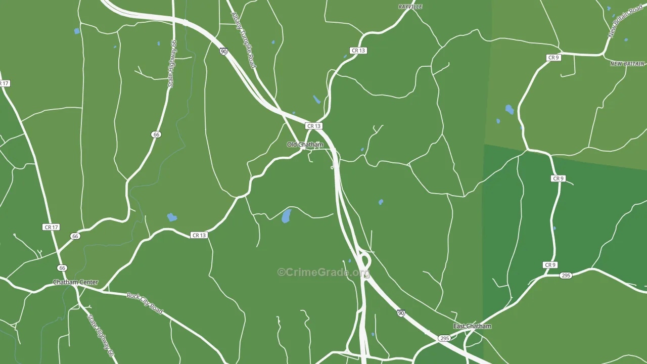 12136, NY Map of Vehicle Theft Rates