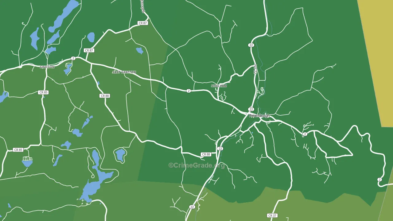 12138, NY Map of Vehicle Theft Rates