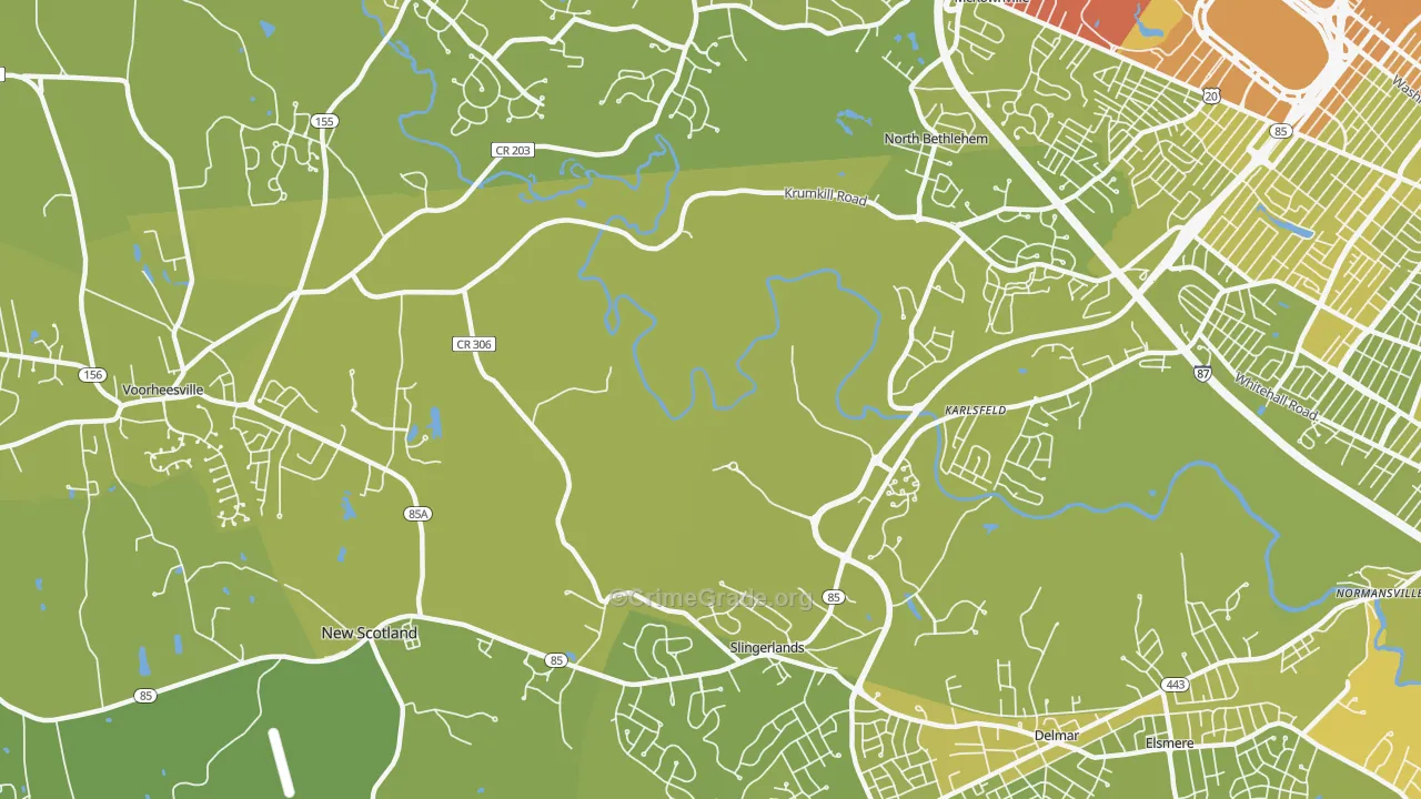 12159, NY Map of Vehicle Theft Rates