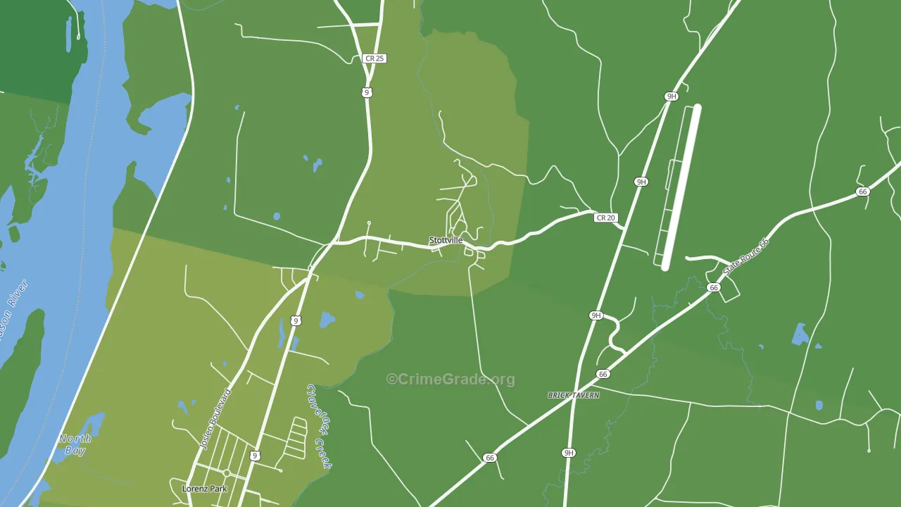 12172, NY Map of Vehicle Theft Rates